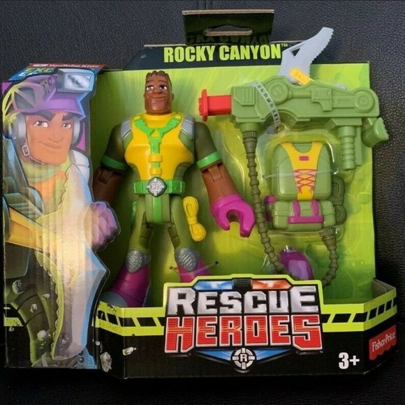 RESCUE HEROES ROCKY CANYON W/ SWINGING‎ - Picture 1 of 1